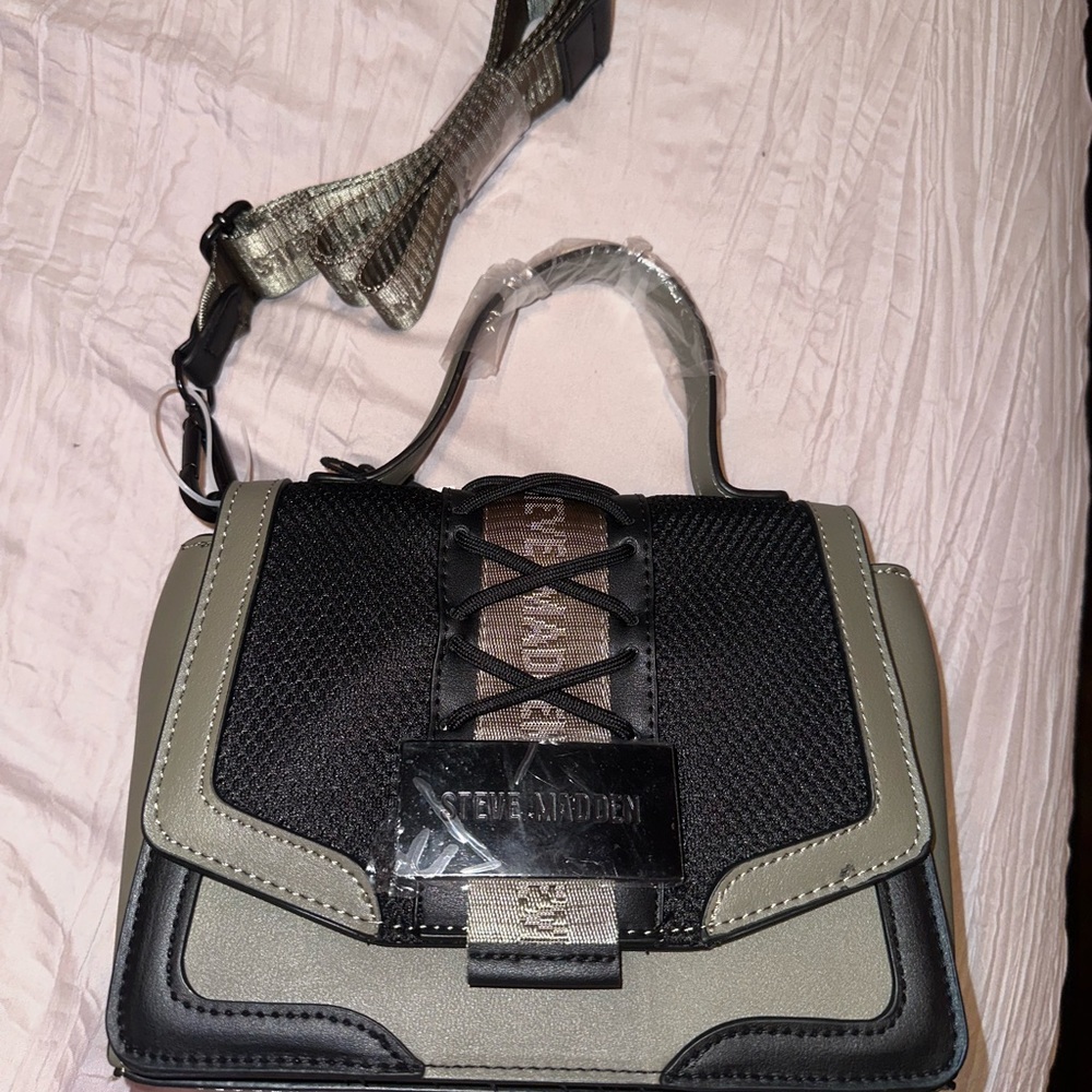 Steve Madden shoe lace purse